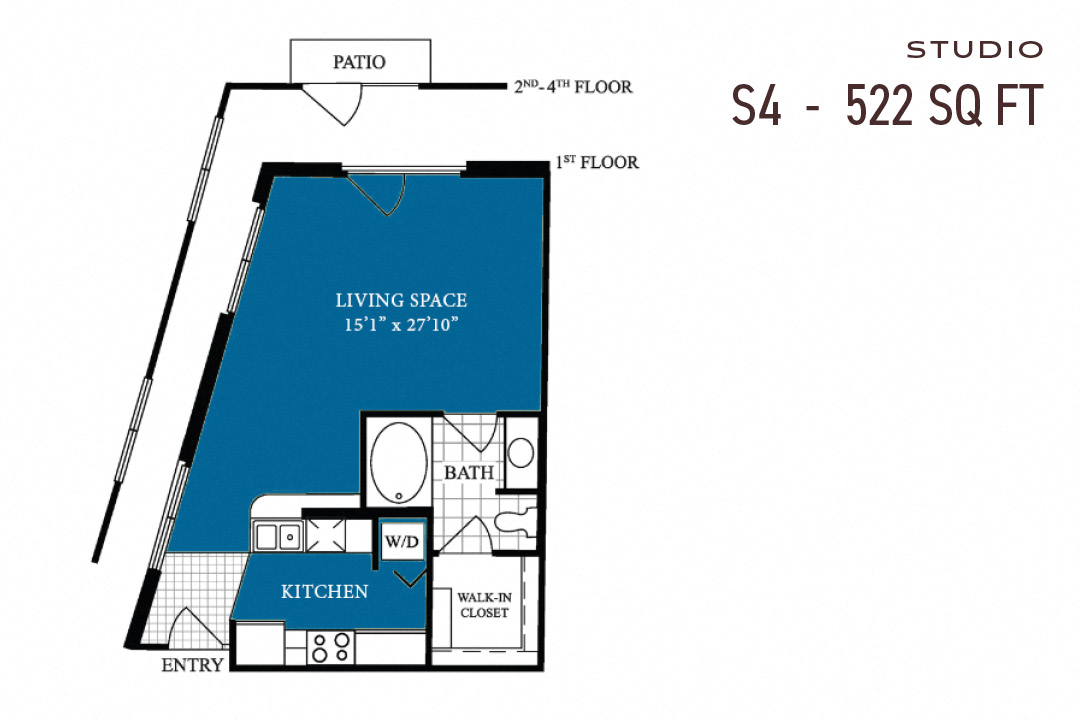 Commons Park West Studio S4